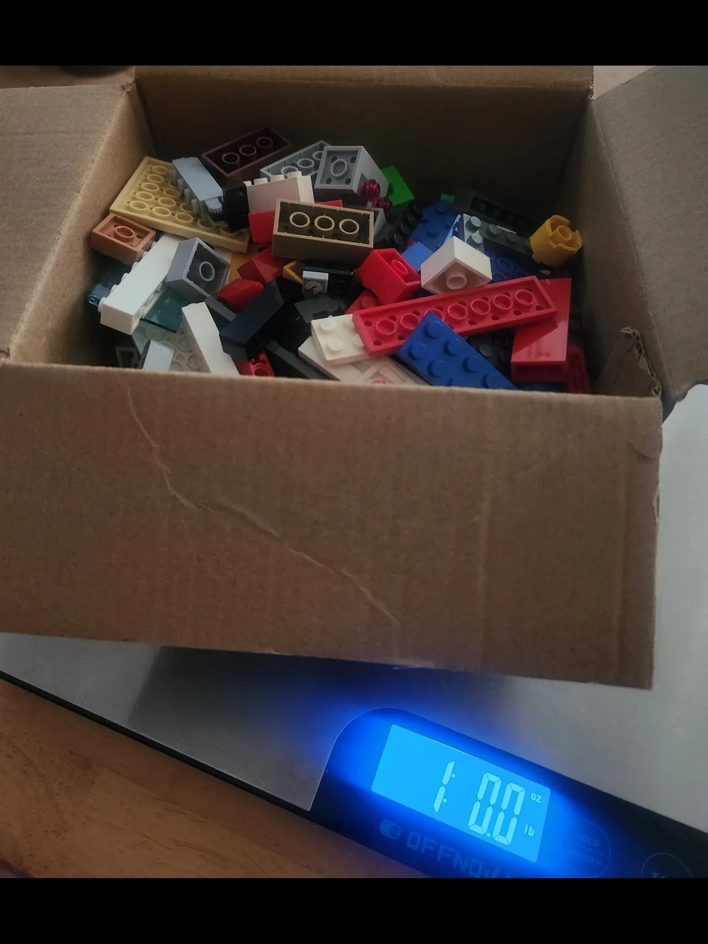 1lb Box of Assorted Lego Bricks - Multicolor